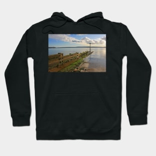 Across Poole Harbour, February 2021 Hoodie